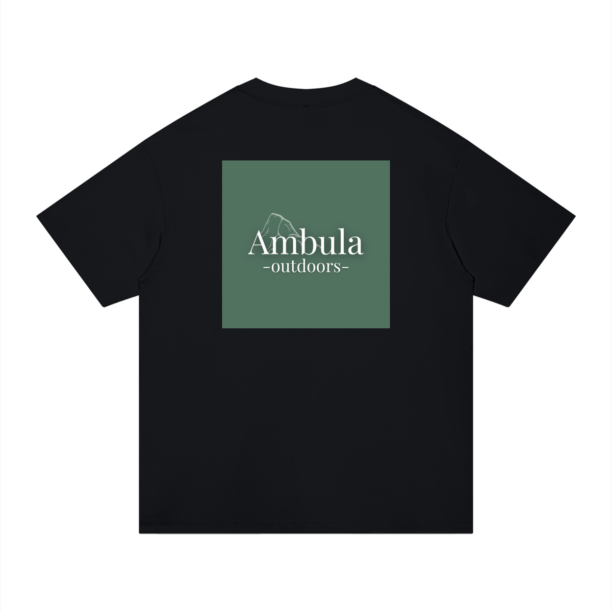 Men’s (Green) Back Print T-Shirt