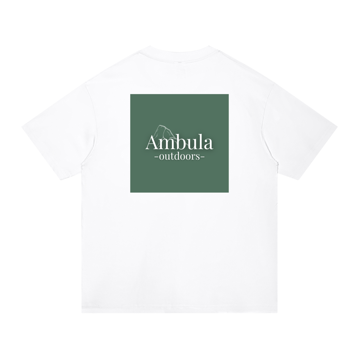 Men’s (Green) Back Print T-Shirt