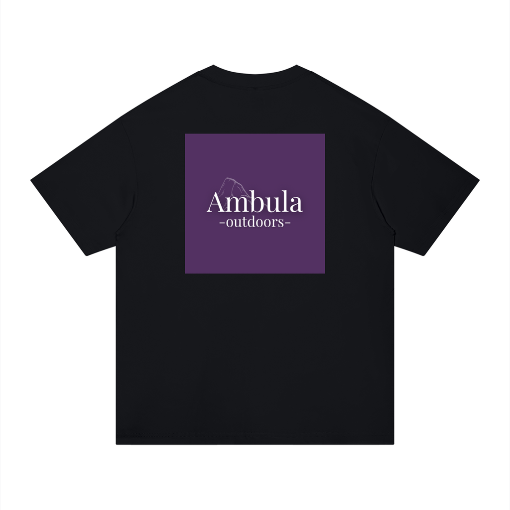 Men’s (Purple) Back Print T-Shirt